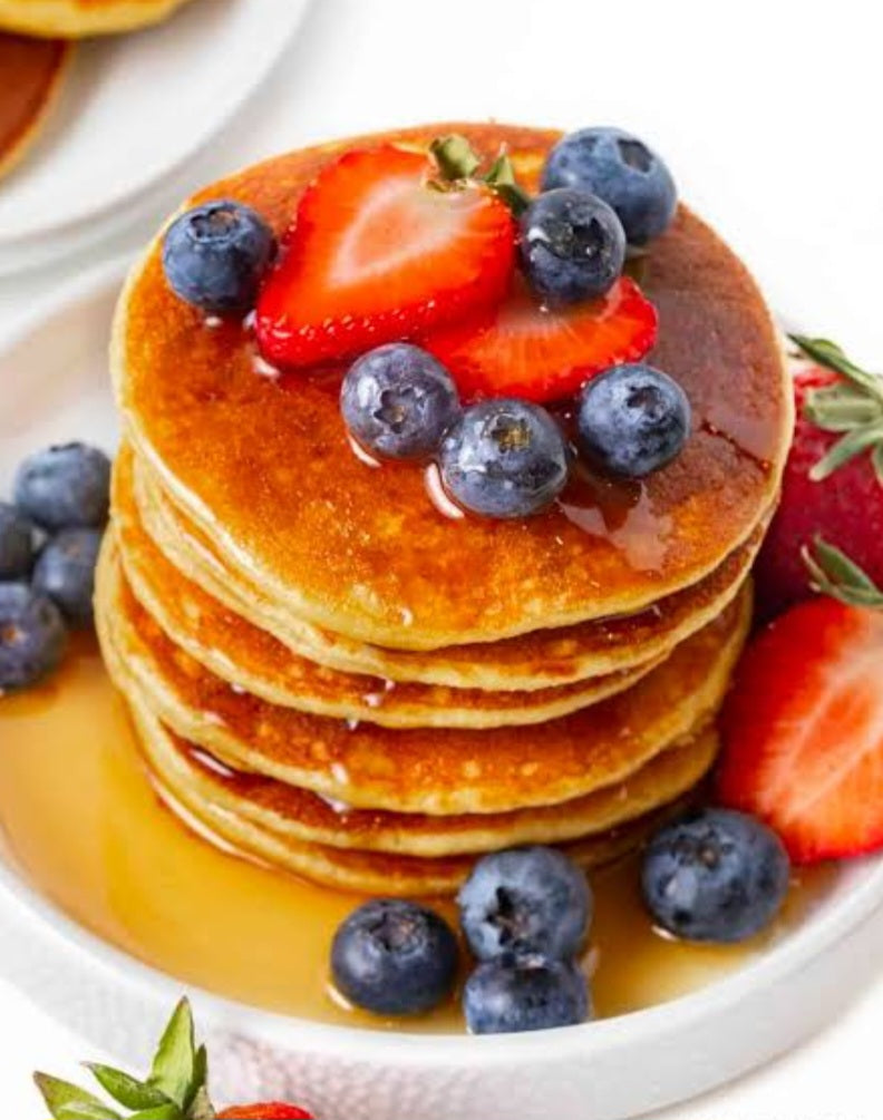 Tasteless protein pancakes