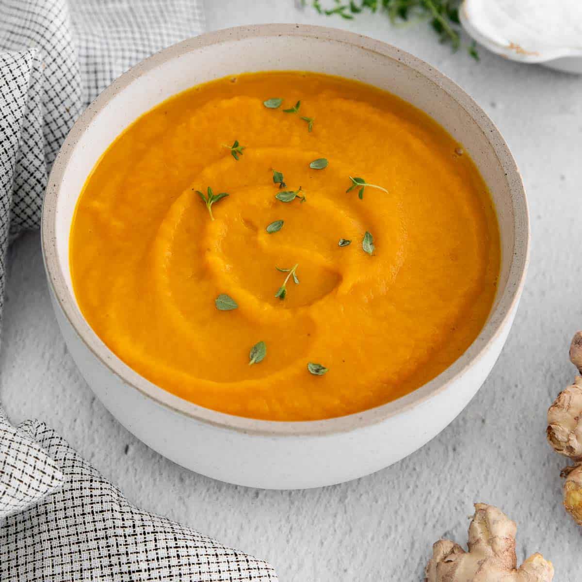 Carrot Ginger Soup