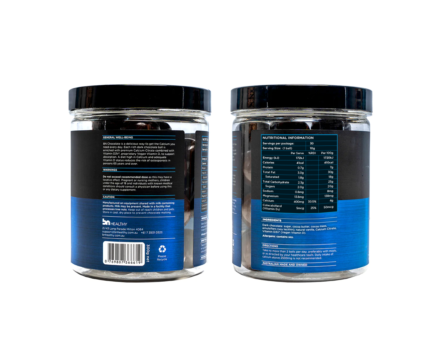 BN Chocolate - Calcium + Vitamin D - BN Healthy