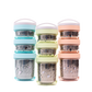 E-zy Snax: 3 Stackable Thermal Containers