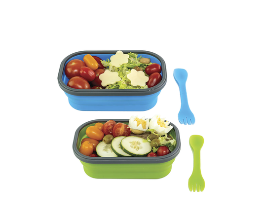1 Compartment Silicone Bento Box
