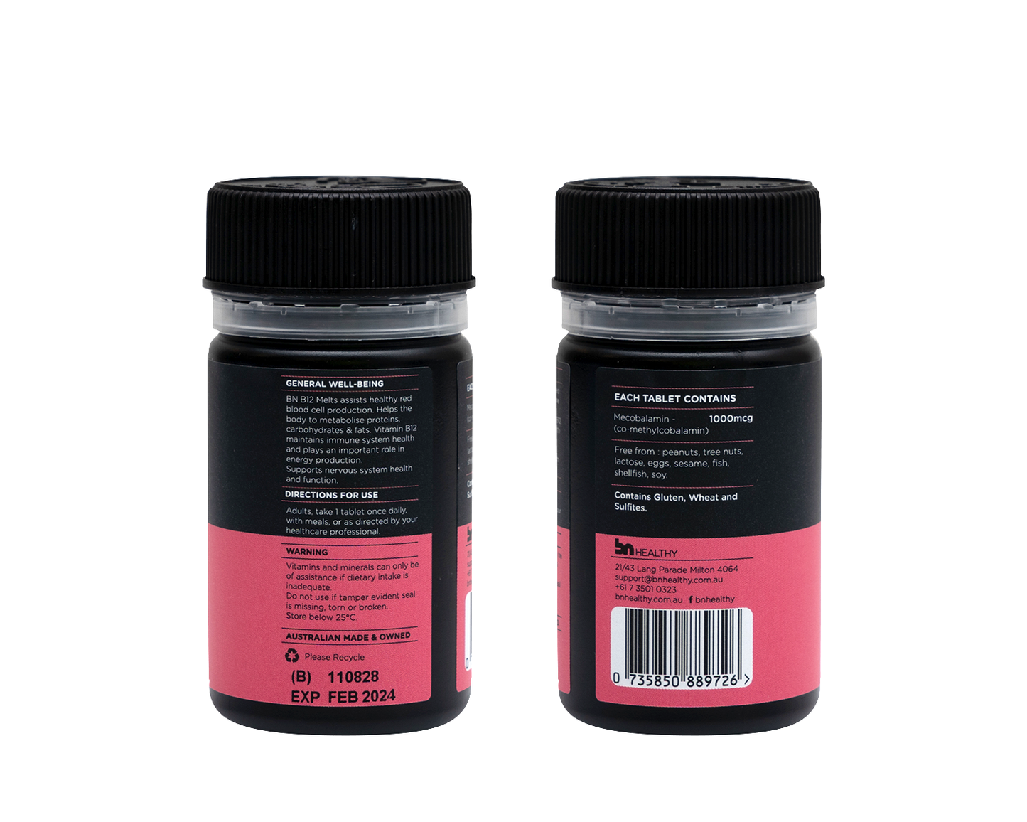 BN B12 - 60 Melts - BN Healthy