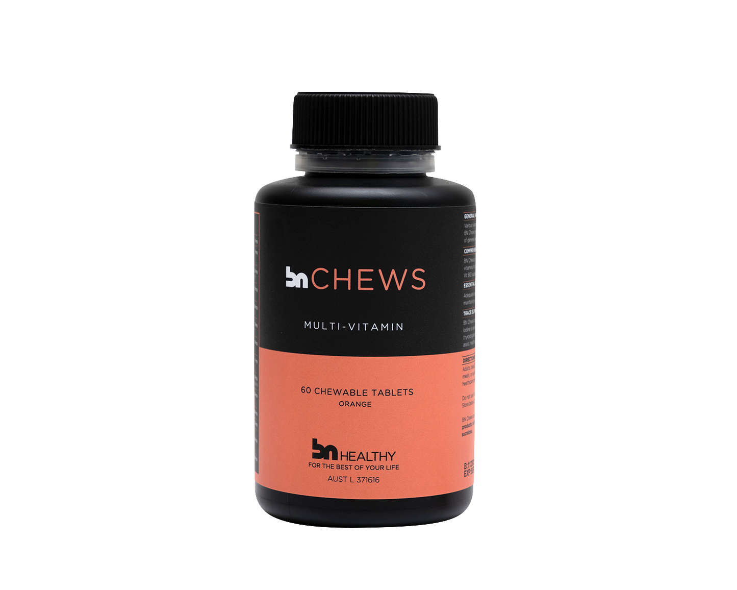 BN Chews Orange - Chewable Multivitamins - BN Healthy