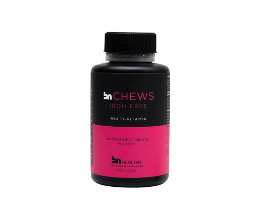 BN Chews Iron Free - Chewable Multivitamins - BN Healthy