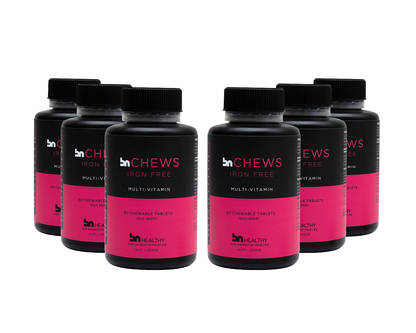 BN Chews Iron Free - Chewable Multivitamins - BN Healthy