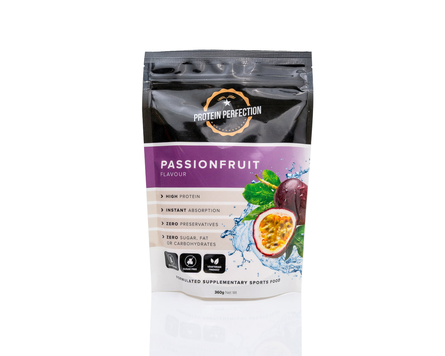 Protein Water Passionfruit Bag Front