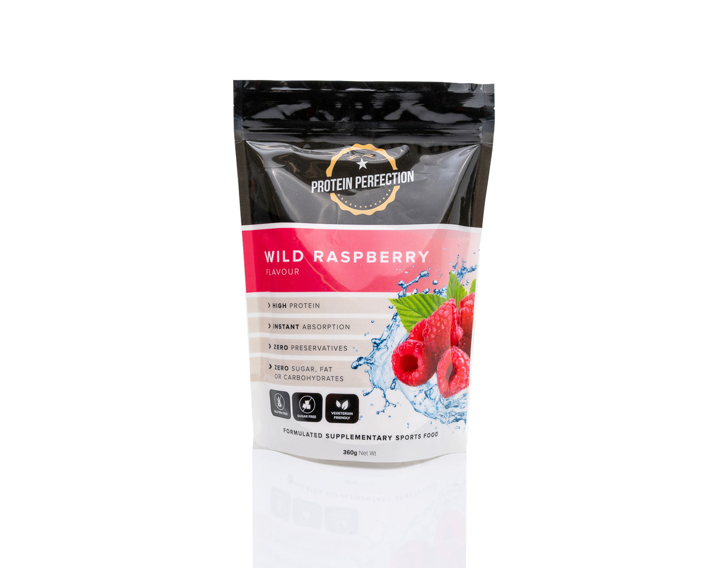 Protein Water Wild Raspberry Bag Front